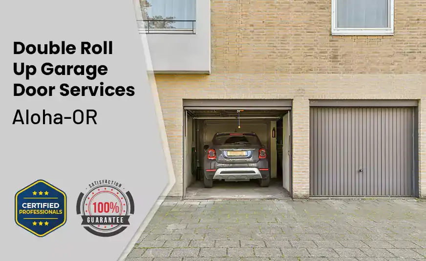 Double Roll Up Garage Doors Aloha-OR