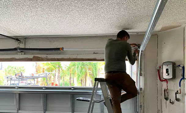 Garage Door Rail Replacement in Aloha, OR