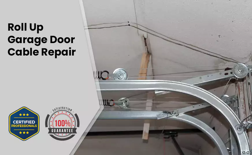 Roll Up Garage Door Cable Repair in Aloha, OR